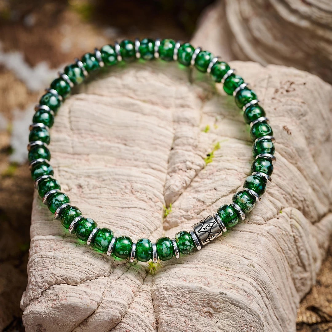 Oasis Czech Beaded Bracelet(6mm)