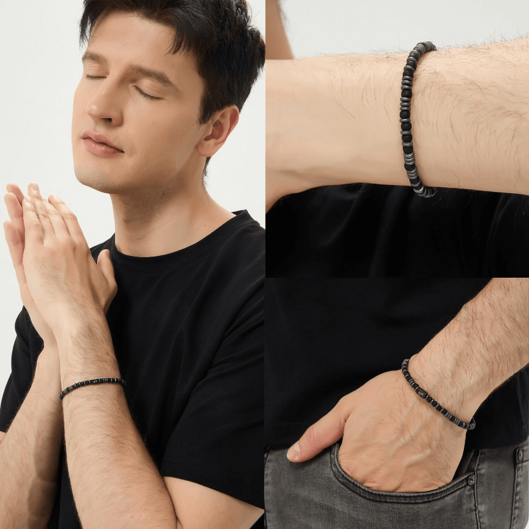 Night Hunt Miyuki Bead Bracelet(4mm)